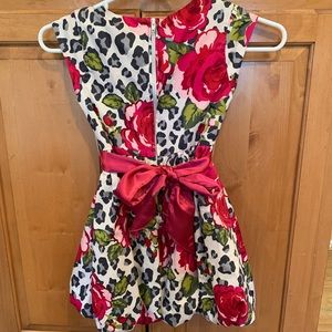 Little girls floral dress